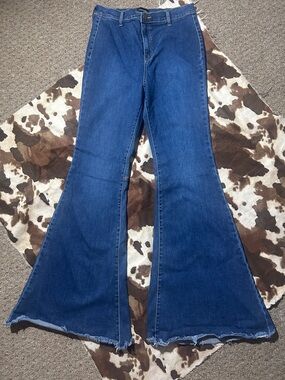 Poison Mushroom Flare Denim Jeans 30/32.5